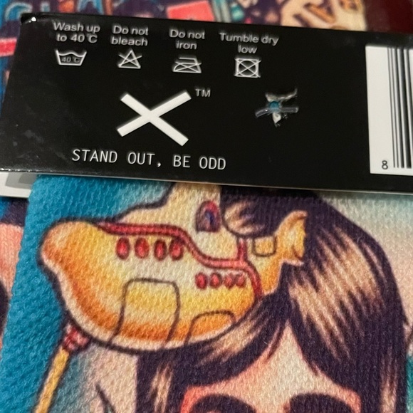 NWT Beatles Odd Sox Crew  One Pair Fits 6-13 - Picture 9 of 9